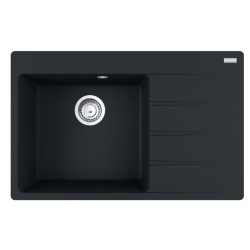 Zlewozmywak Franke Centro CNG 611-78 TL lewa komora czarny mat 114.0637.513